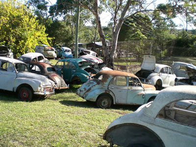 With Allan’s love for cars comes his obsession with collecting them, out of all the classic cars Allan’s Motor Engineering services he only has one love for the Morris Minor.