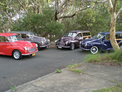 A gathering of some beautiful looking Morris Minor vehicles. The cars were serviced and arranged by Allan’s Motor Engineering located in Northmead, Sydney NSW.